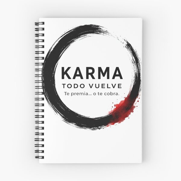 Item preview, Karma: What Goes Around Comes Around | It Rewards You or It Charges You | Philosophical Minimalist Design designed and sold by Coloralmy.