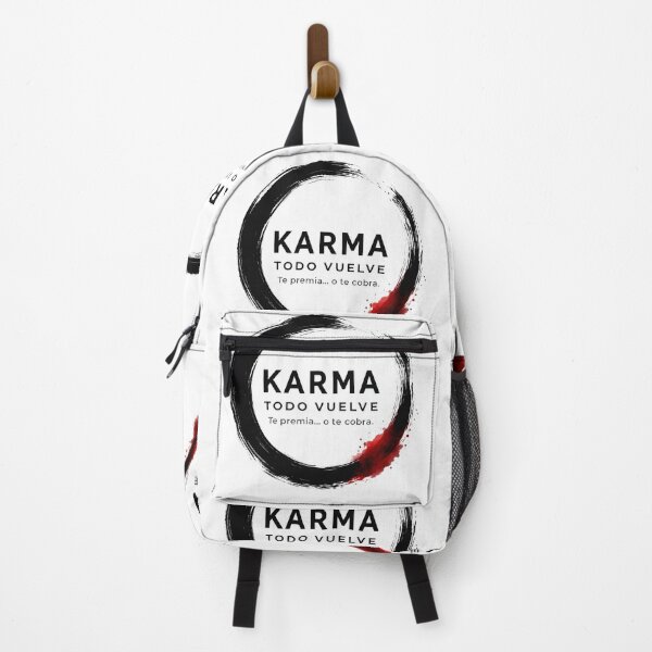 Item preview, Karma: What Goes Around Comes Around | It Rewards You or It Charges You | Philosophical Minimalist Design designed and sold by Coloralmy.
