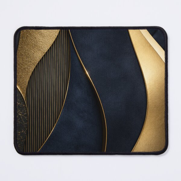 Item preview, Royal Navy Blue and Gold Luxury Pattern designed and sold by NaphDesigns.