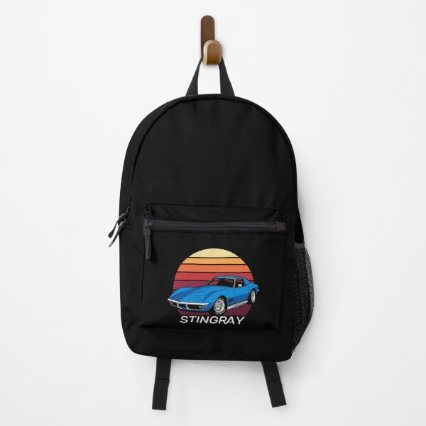 Item preview, C3 Stingray Retro Sunset Light Blue Classic Muscle Car designed and sold by Off-Road-Zone.
