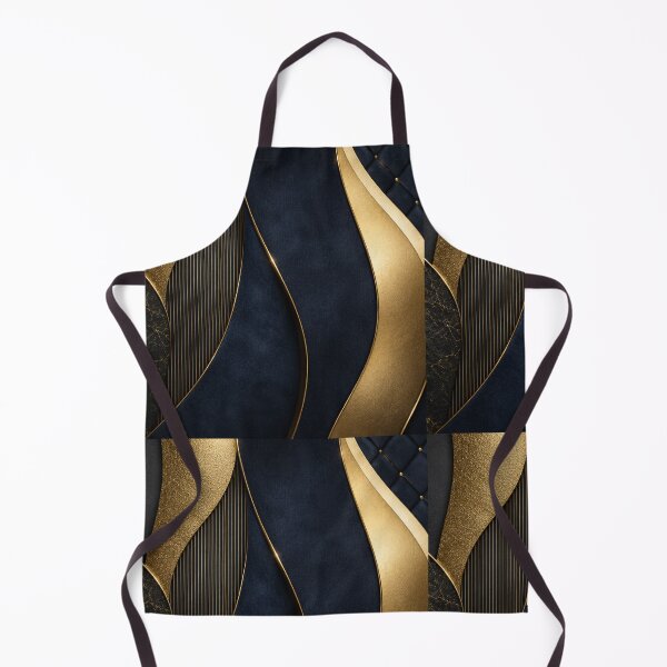 Item preview, Royal Navy Blue and Gold Luxury Pattern designed and sold by NaphDesigns.