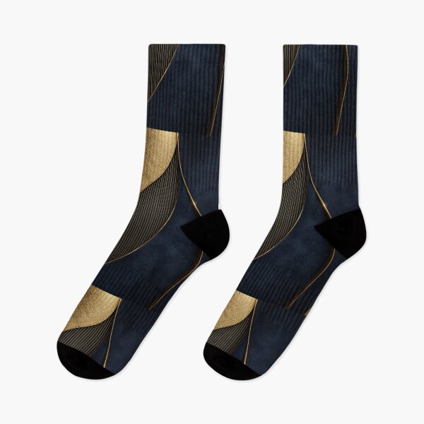 Item preview, Royal Navy Blue and Gold Luxury Pattern designed and sold by NaphDesigns.