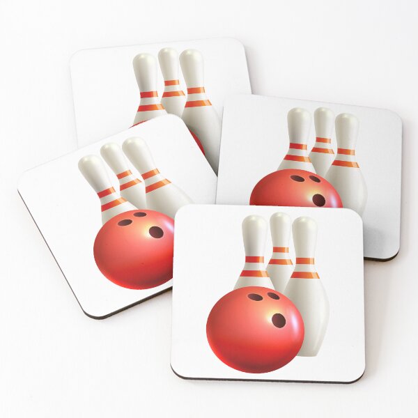 Item preview,  Minimalist Bowling Ball and Pins Graphic designed and sold by dcohea.
