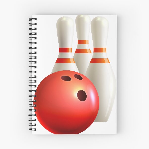 Item preview,  Minimalist Bowling Ball and Pins Graphic designed and sold by dcohea.