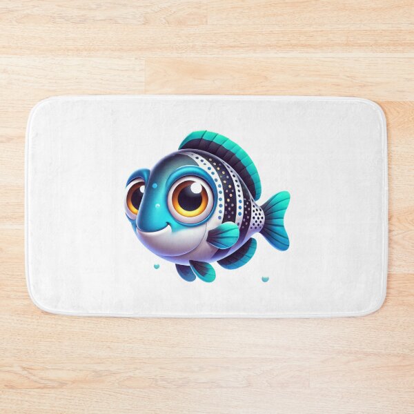 Item preview, Adorable Freshwater Drum Fish designed and sold by Sillytoe.