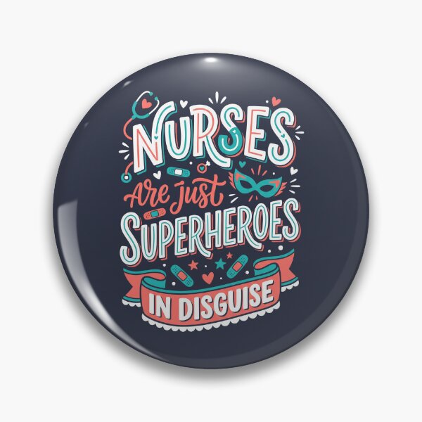 Item preview, Nurses Are Just Superheroes In Disguise Healthcare Hero 1 designed and sold by ChinkyCat Official.