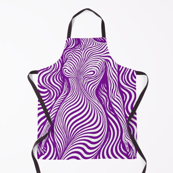 Item preview, Psychedelic Woman Optical Illusion Line Art Poster designed and sold by ravuh.