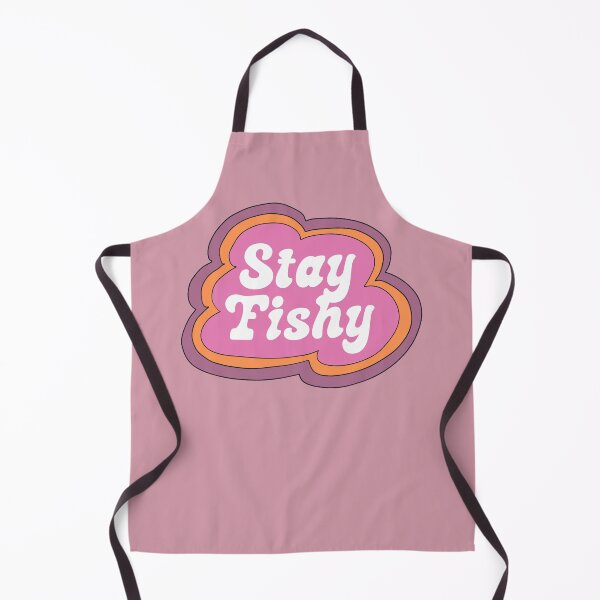 Item preview, Stay Fishy (Purple on Purple) designed and sold by yellowflowerhut.
