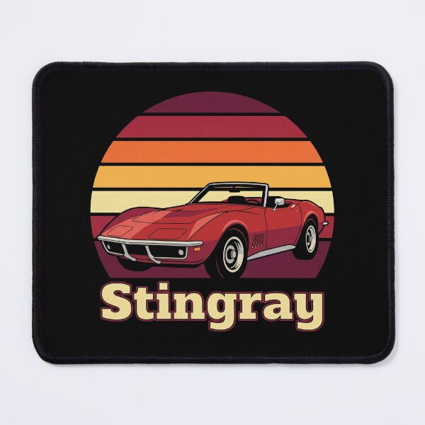 Item preview, C3 Stingray Retro Sunset Red Convertible Classic Muscle Car designed and sold by Off-Road-Zone.