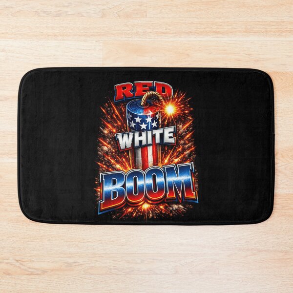 Item preview, Red White Boom 4th of july Gift designed and sold by XYZ Studio.