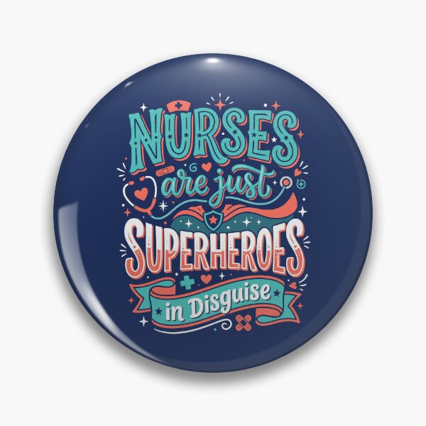 Item preview, Nurses Are Just Superheroes In Disguise Healthcare Hero 4 designed and sold by ChinkyCat Official.