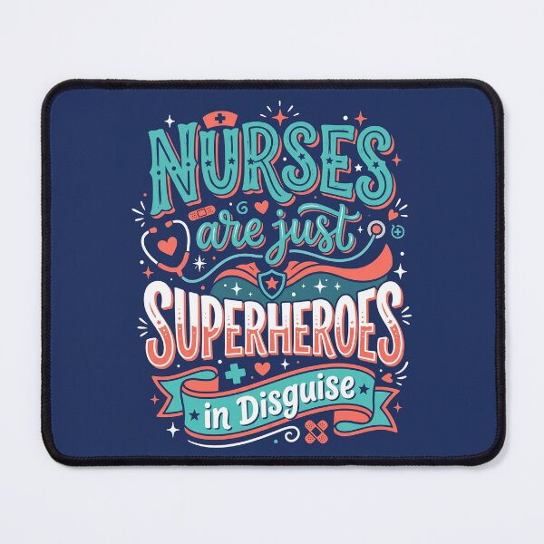 Item preview, Nurses Are Just Superheroes In Disguise Healthcare Hero 4 designed and sold by ChinkyCat Official.