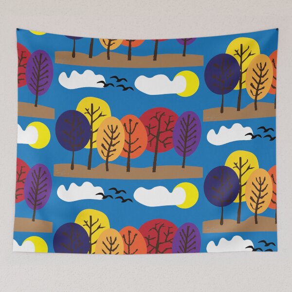 Item preview, Autumn Trees designed and sold by storecee.