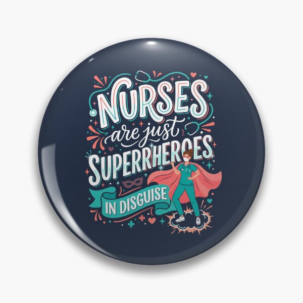 Item preview, Nurses Are Just Superheroes In Disguise Healthcare Hero 6 designed and sold by ChinkyCat Official.