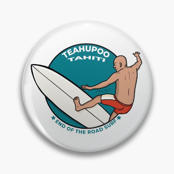 Item preview, Teahupoo Tahiti French Polynesia End of the Road Surf designed and sold by shopdiego.