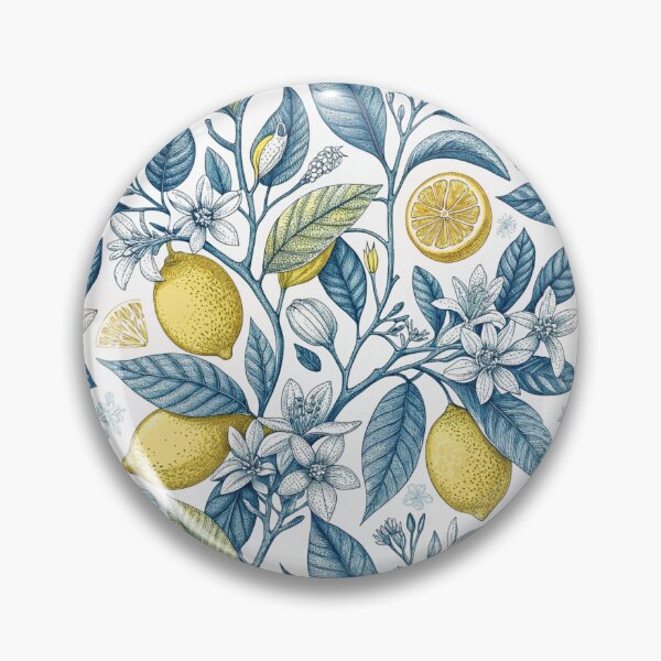 Item preview, Mediterranean Lemon in Bloom designed and sold by AOCollections.