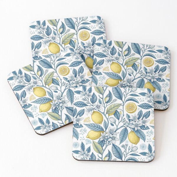 Item preview, Mediterranean Lemon in Bloom designed and sold by AOCollections.