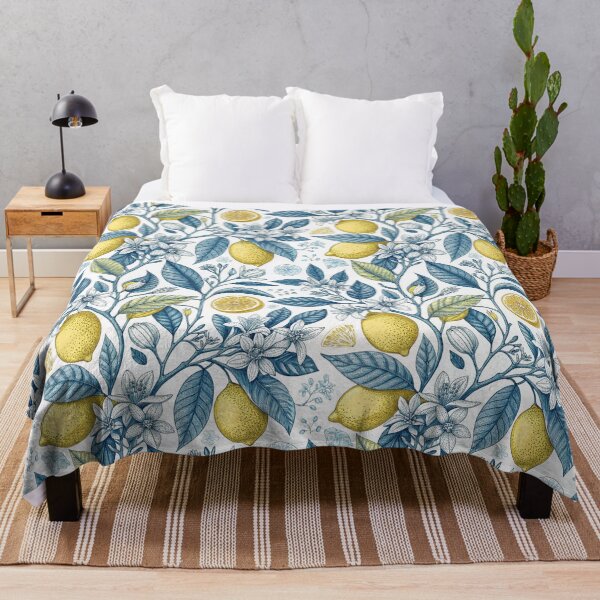 Item preview, Mediterranean Lemon in Bloom designed and sold by AOCollections.