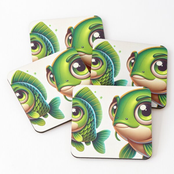 Item preview, Adorable Grass Carp designed and sold by Sillytoe.