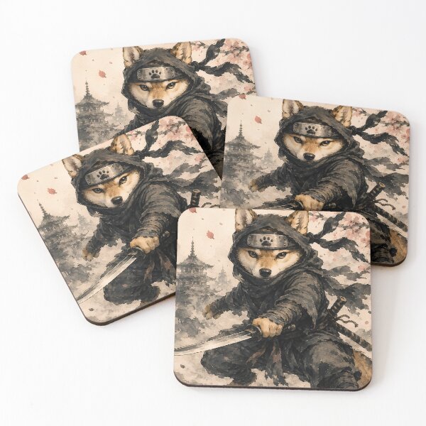 Item preview, Ninja Shiba Warrior designed and sold by alphaimagens.