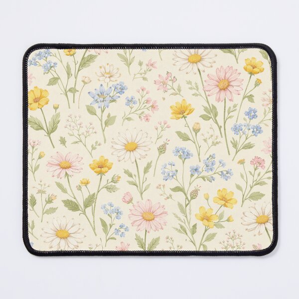 Item preview, Vintage Wildflower Meadow Seamless Pattern designed and sold by Owcomm.