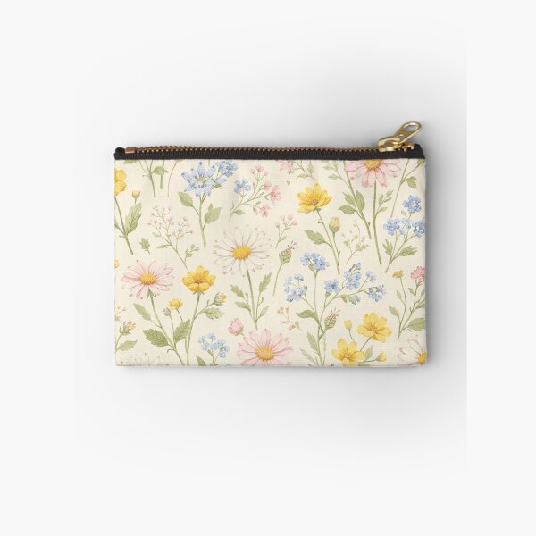 Item preview, Vintage Wildflower Meadow Seamless Pattern designed and sold by Owcomm.