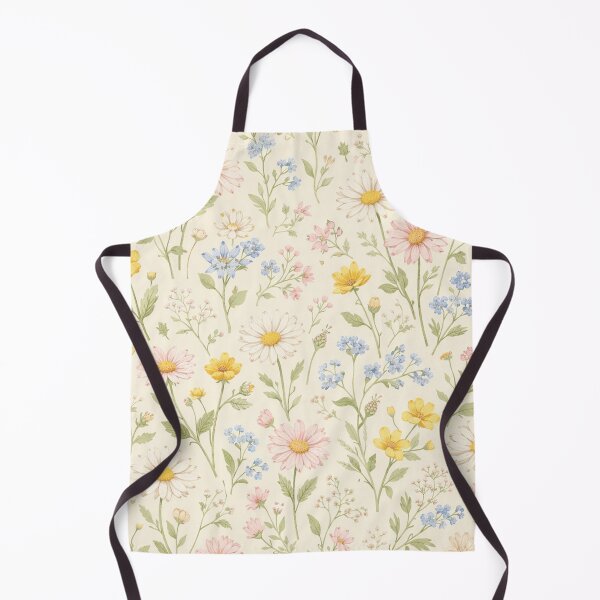 Item preview, Vintage Wildflower Meadow Seamless Pattern designed and sold by Owcomm.