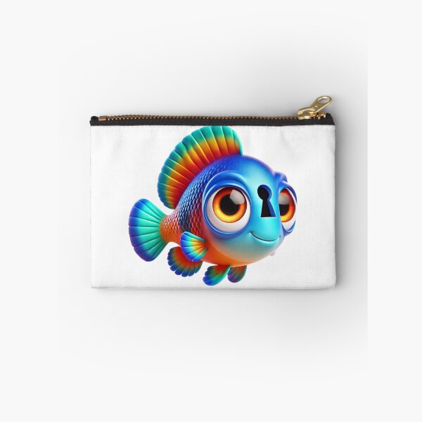 Item preview, Adorable Keyhole Cichlid Fish designed and sold by Sillytoe.