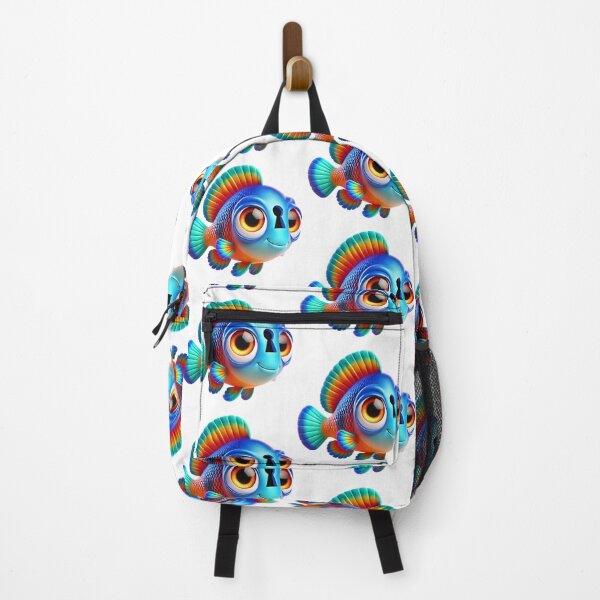 Item preview, Adorable Keyhole Cichlid Fish designed and sold by Sillytoe.