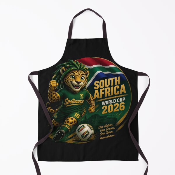 Aperçu de l'œuvre Coupe du monde 2026 en Afrique du Sud créée et vendue par Kirrindy Designs.