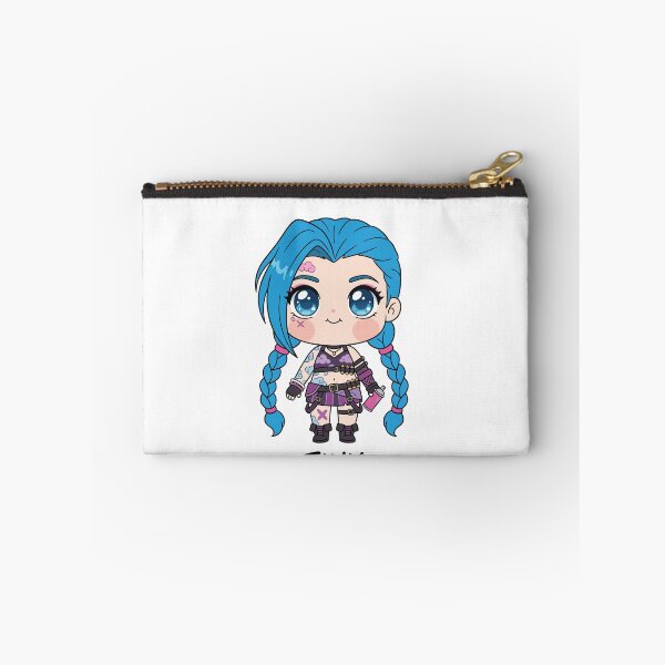 Item preview, Arcane Chaos Energy Fan Inspired Design Blue Hair designed and sold by What you are is Beautiful.