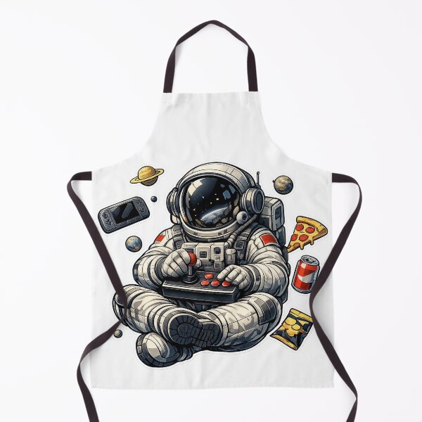 Item preview, Astronauta Gamer con Joystick Arcade en el Espacio designed and sold by builtforyou.