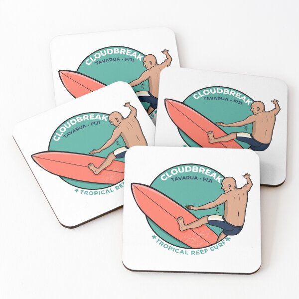 Item preview, Cloudbreak Tavarua Fiji Tropical Reef Surf designed and sold by shopdiego.