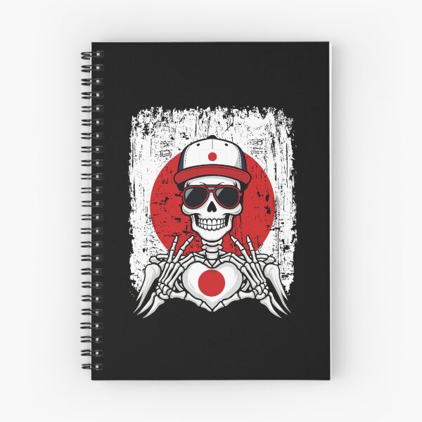 Item preview, Japan Pride Skeleton Art Tee designed and sold by Colorful Designs.