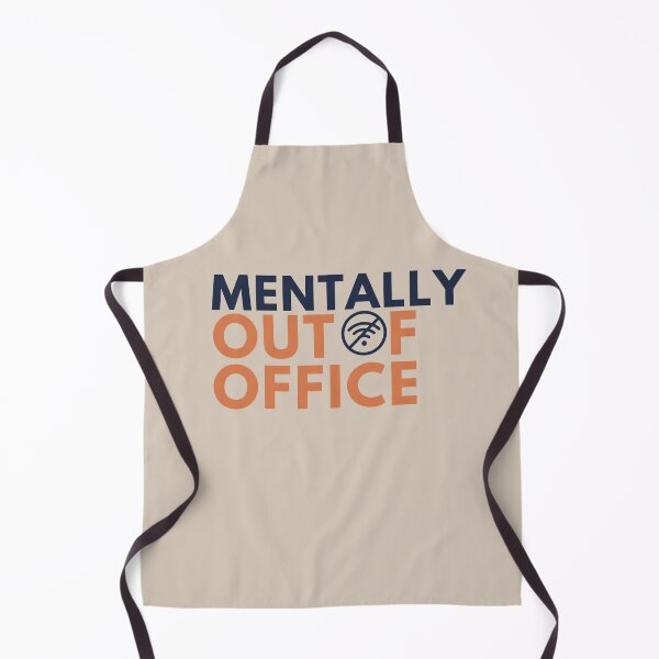 Item preview, Mentally Out of Office – Funny Burnout & Introvert designed and sold by No Excuses Supply.