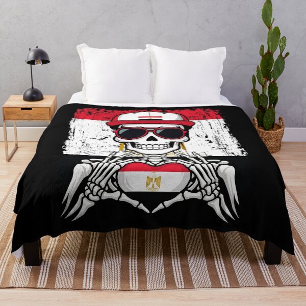 Item preview, Egypt Pride Skeleton Art Tee designed and sold by Colorful Designs.