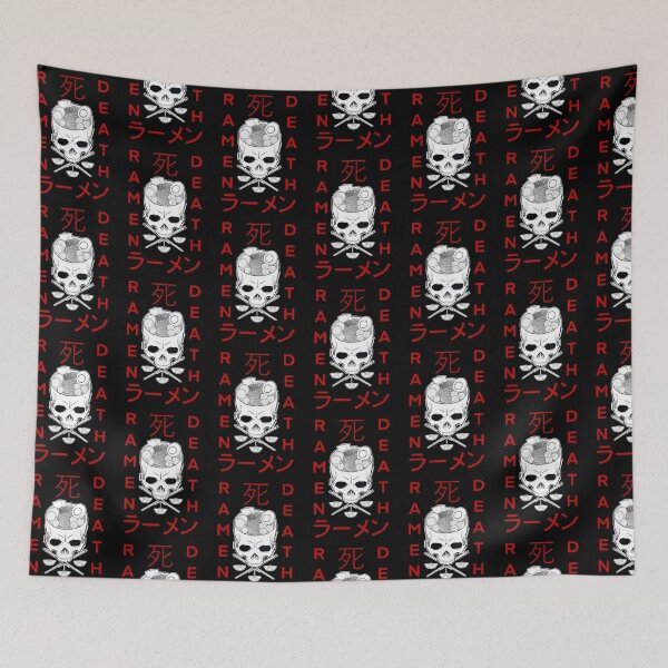 Item preview, Ramen Death — Japanese Skull Bowl Graphic designed and sold by Jaes Bidwell Tattoo Artist Margaret River .