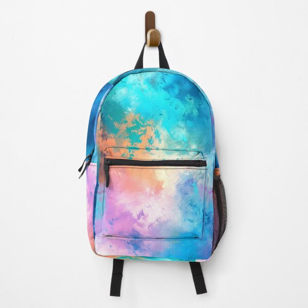 Item preview, Fantasy Blue Sky Abstract With Pink Peach Clouds designed and sold by DEC02.