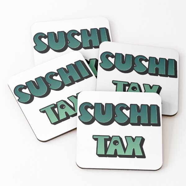 Item preview, Sushi Tax Mint Fresh designed and sold by Motel Sunset.