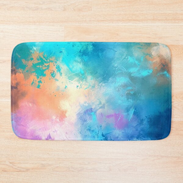 Item preview, Fantasy Blue Sky Abstract With Pink Peach Clouds designed and sold by DEC02.