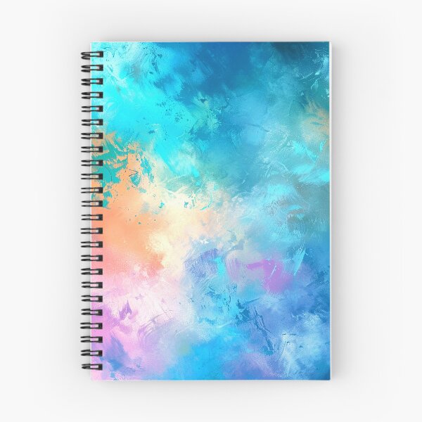 Item preview, Fantasy Blue Sky Abstract With Pink Peach Clouds designed and sold by DEC02.