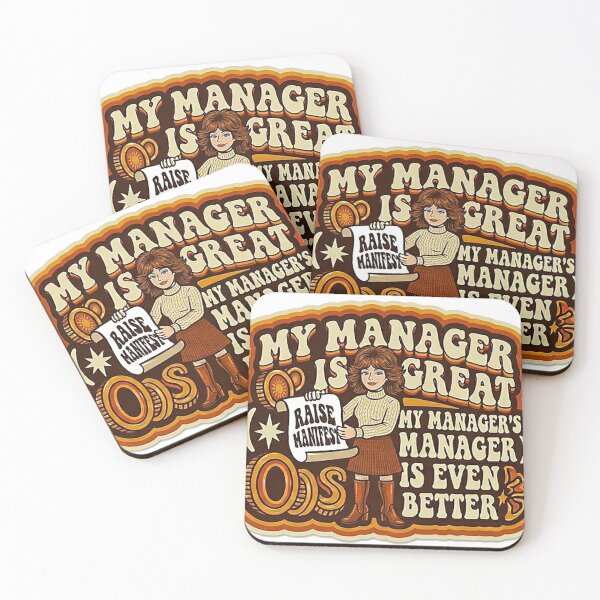 Item preview, Funny Retro 70s Corporate Girl Manifesting My Next Raise - Illustration designed and sold by Eric Sintès.
