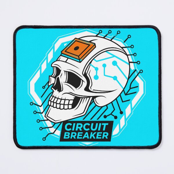 Item preview, Circuit Breaker Skull Tech Art designed and sold by fadilow.