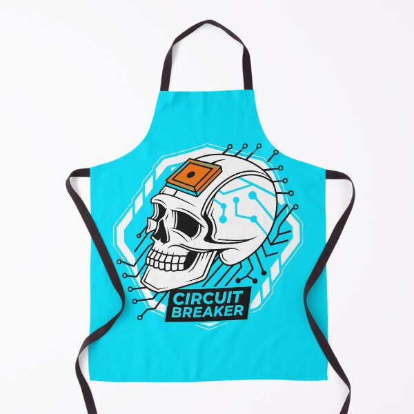 Item preview, Circuit Breaker Skull Tech Art designed and sold by xmoudx.