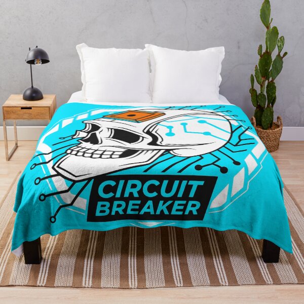 Item preview, Circuit Breaker Skull Tech Art designed and sold by xmoudx.