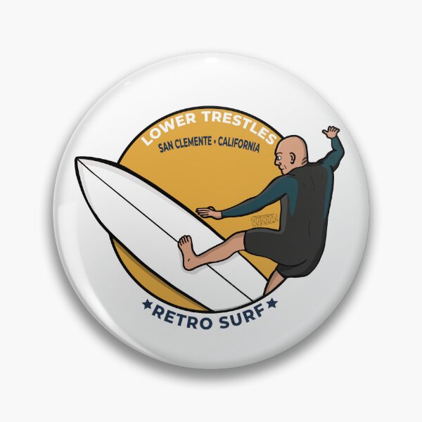 Item preview, Lower Trestles San Clemente California Retro Surf designed and sold by shopdiego.