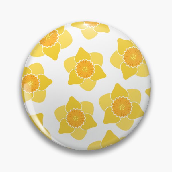 Item preview, January 2nd Birth Flower Yellow Narcissus Pattern designed and sold by birthflower.