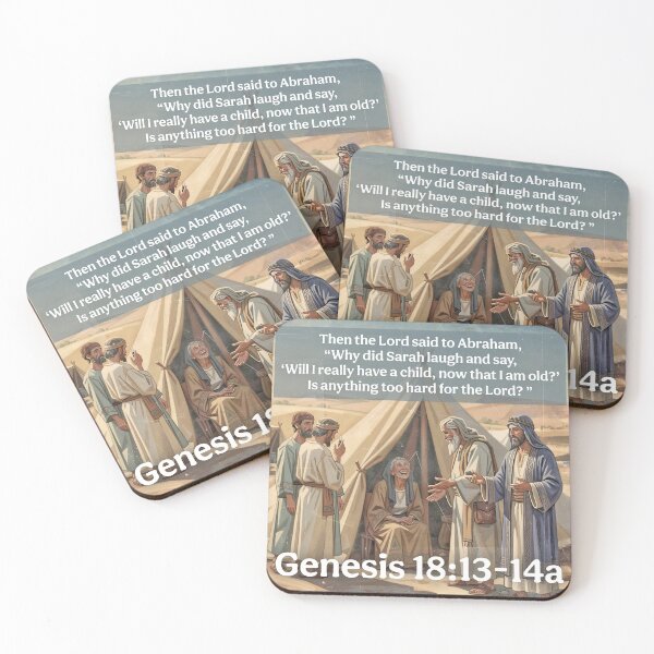 Item preview, Genesis 18:13-14a designed and sold by debradeka.