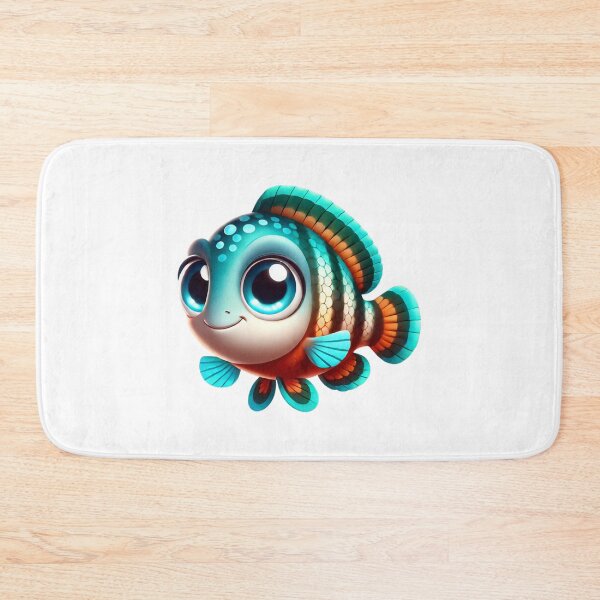 Item preview, Adorable Mayan Cichlid Fish designed and sold by Sillytoe.