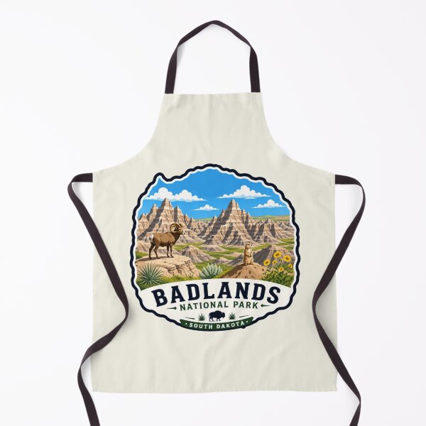 Item preview, Badlands National Park, South Dakota Wildlife designed and sold by Myra365Art.